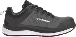 TOWORKFOR Super Set Grey S1P ESD - Grijs/Zwart/Wit 44