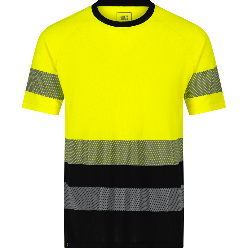 [909748] Safety Jogger Scuti Hi-Vis T-Shirt (S, Geel/Zwart)