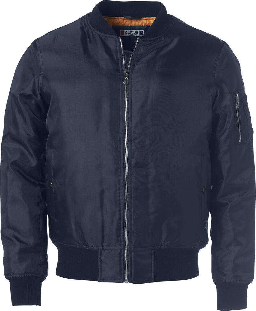 [020955-580-3] Clique Bomber (XS, dark navy)