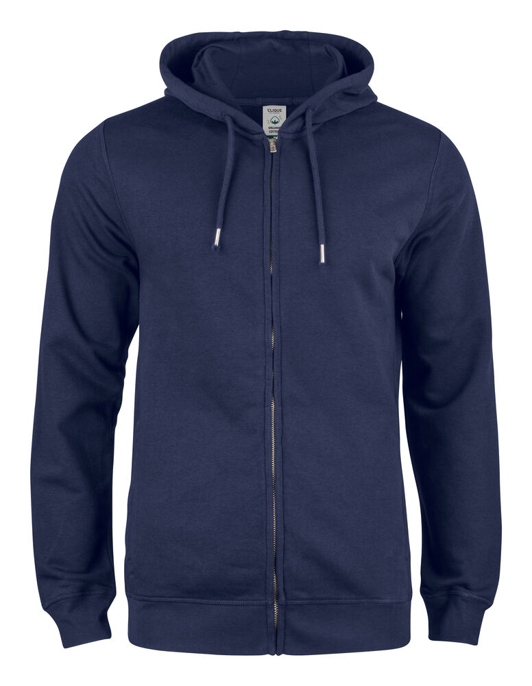 [021004-580-3] Clique Premium OC Hoody FZ (XS, dark navy)