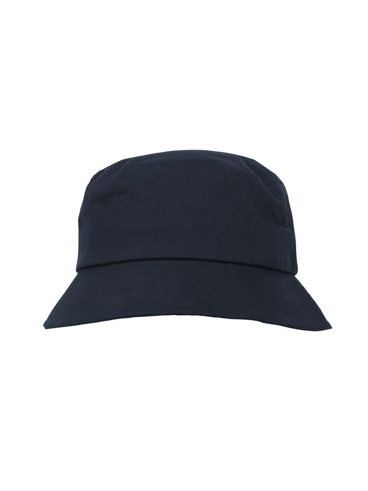 [024080-580-5] Clique Bucket hat wit s/m (M, dark navy)