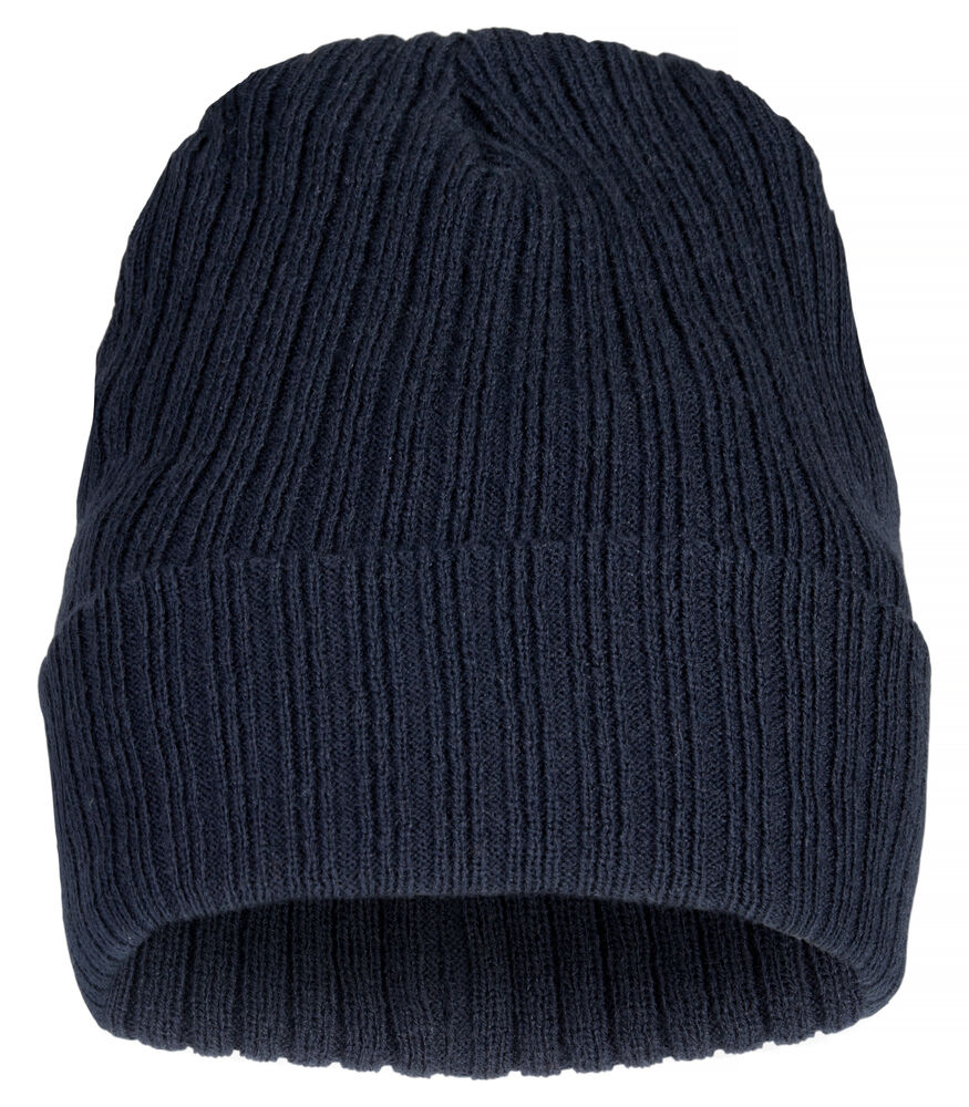 [024137-580-0] Clique Milas gebreide muts (dark navy)