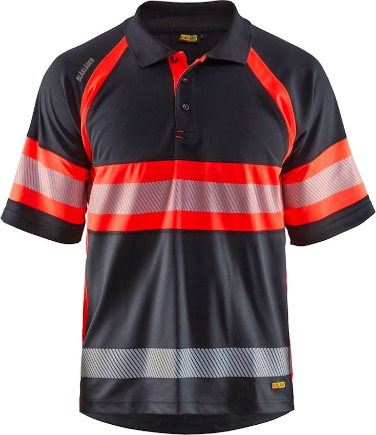 Blaklader 3338-1051 UV-Poloshirt High Vis Klasse 1