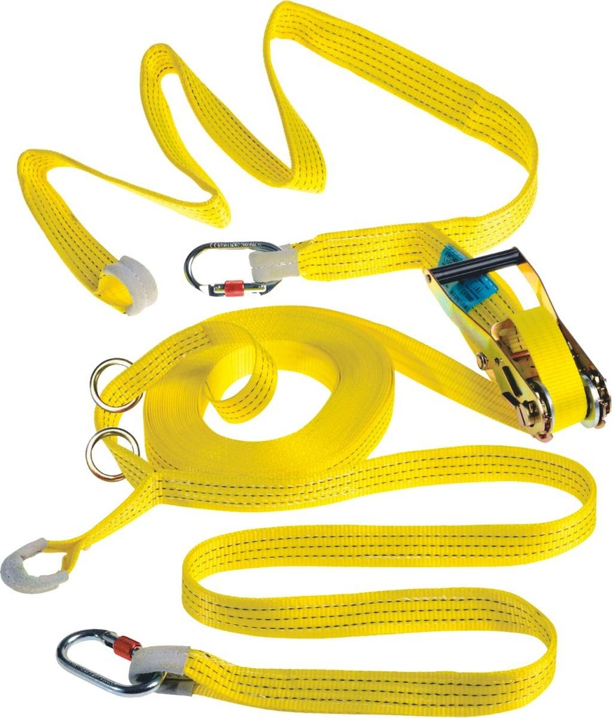 [LV201] Delta Plus SPEEDLINE LV201 TIJDELIJKE HORIZONTALE VEILIGHEIDSLIJN TYPE BAND - MAX 20 M