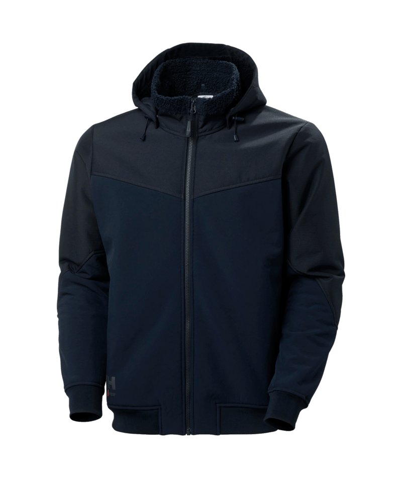 [7040059592937] Helly Hansen 74291 OXFORD WINTER SOFTSHELL JACKET (NAVY - 590 (590), XS)