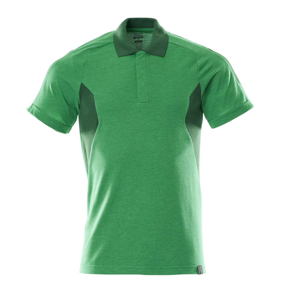[18383-961-33303-S  ONE] Mascot 18383 Poloshirt (helder groen/groen (33303), S ONE)