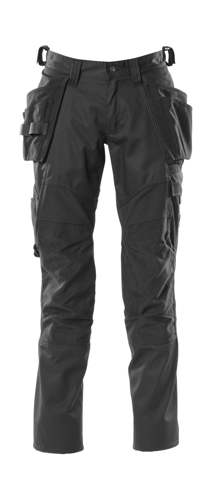 [18531-442-09-76C46] Mascot 18531 Broek met spijkerzakken (zwart (9), C46 / 76)