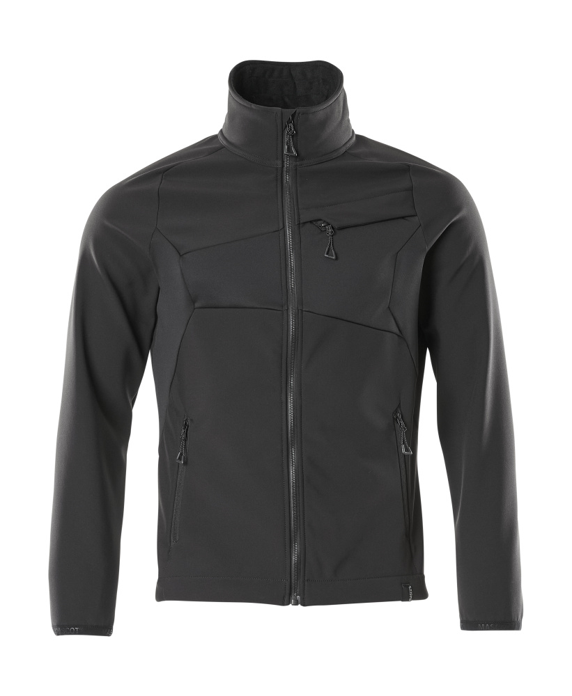 [20102-253-09-XS] Mascot 20102 Softshell jas (zwart (9), XS)