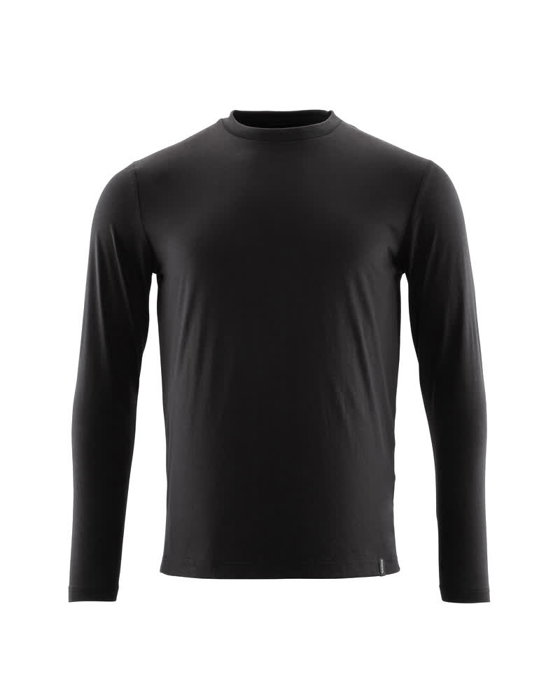 [20181-959-90-S  ONE] MASCOT 20181 T-shirt, met lange mouwen (Diepzwart (90), S ONE)