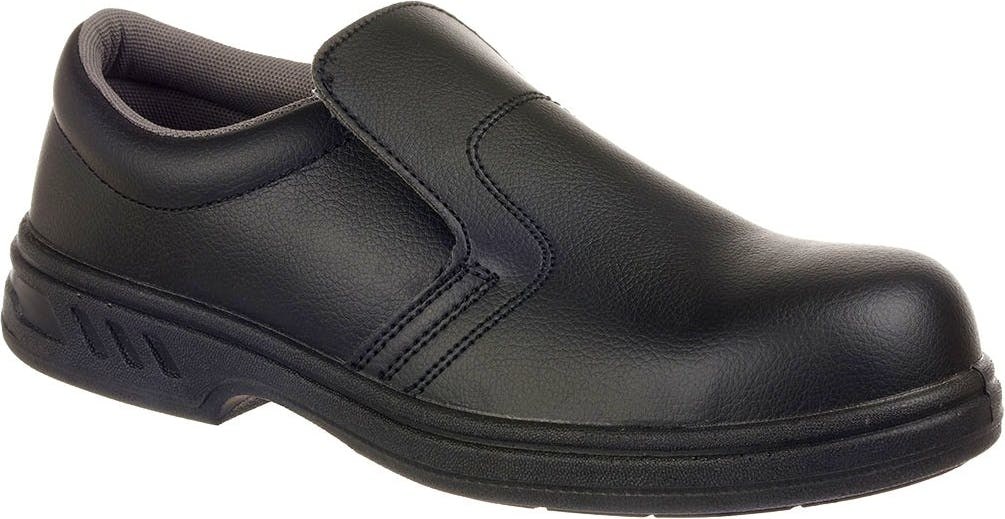[FW81BKR34] Portwest FW81 Steelite Slip On Safety Shoe S2 (Black, 34)