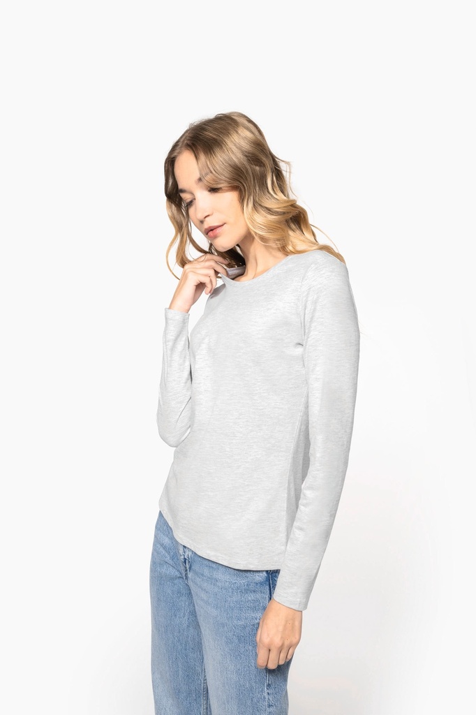 Kariban K383 Dames T-shirt ronde hals lange mouwen