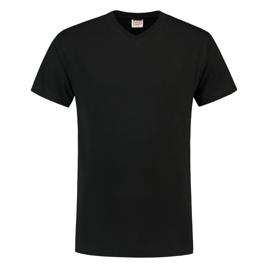 [8718326032439] Tricorp 101007 T-shirt V Hals (Black, XS)
