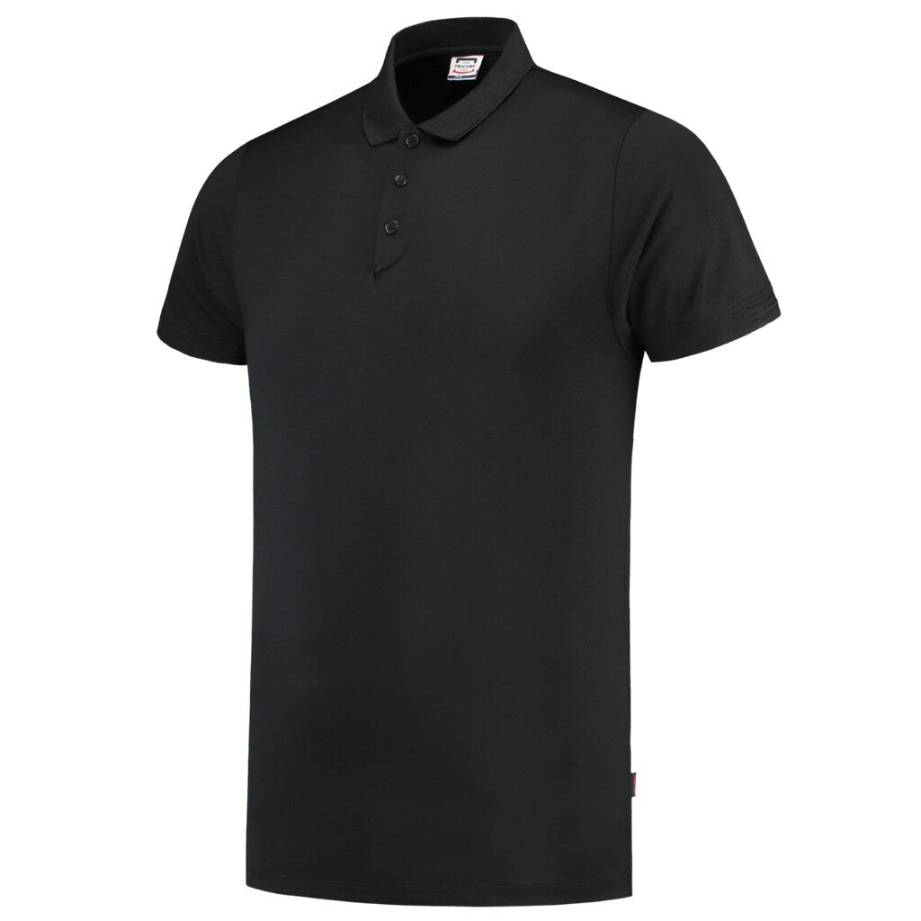 [8718326075214] Tricorp 201001 Poloshirt Cooldry Bamboe Fitted (Black, XXS)