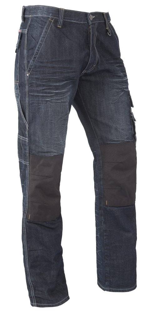 Brams Paris Sander men A82 pant dark blue denim