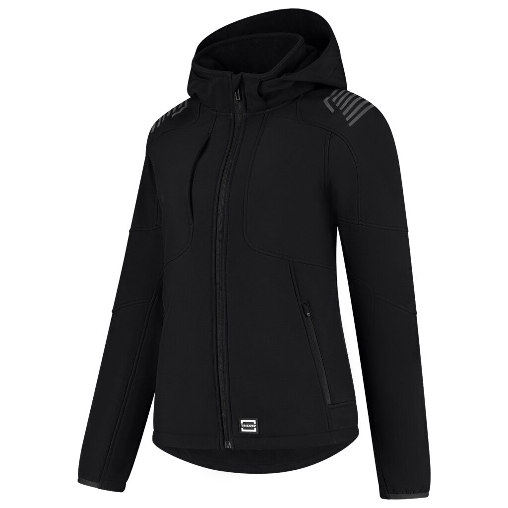 [8718326587984] Tricorp 406113 Softshell Capuchon Luxe Redefined Dames
