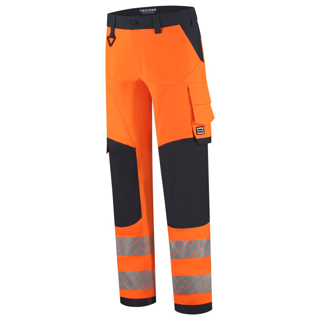 [8718326606357] Tricorp 506120 Werkbroek 4-Way Stretch High Vis Redefined Knieversterking