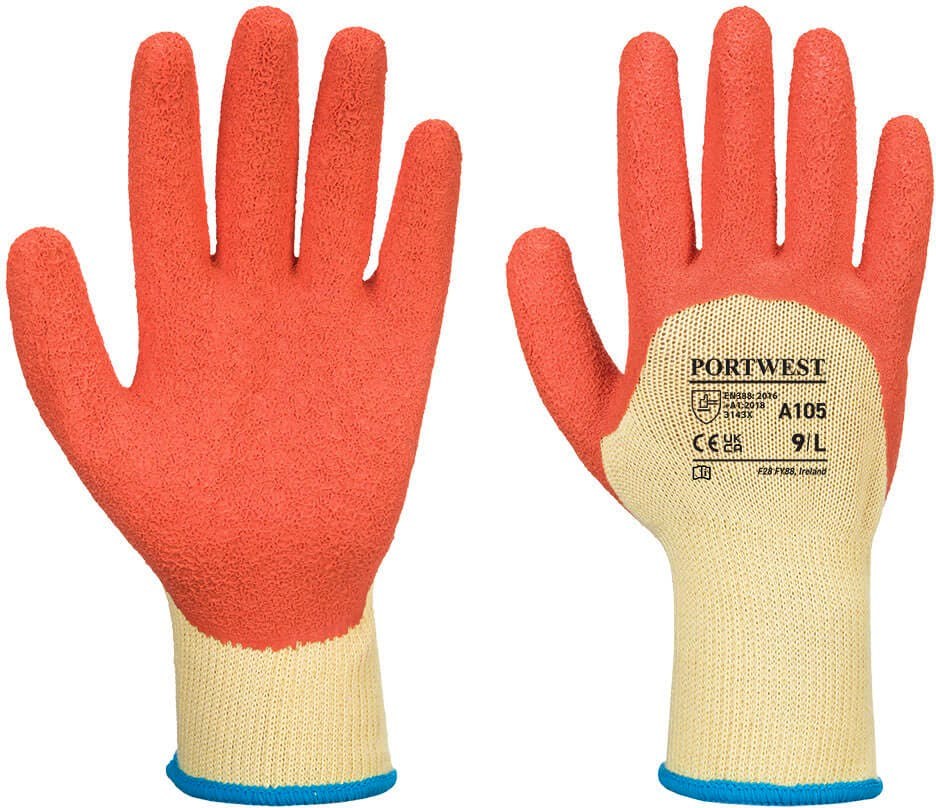[A105Y1RL] Portwest A105 Grip Xtra Glove