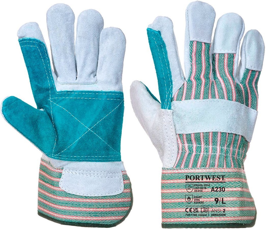 [A230GRRXL] Portwest A230 Double Palm Rigger Glove