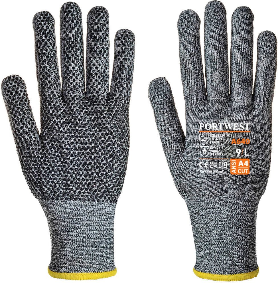 [A640G7RL] Portwest A640 Sabre-Dot Glove
