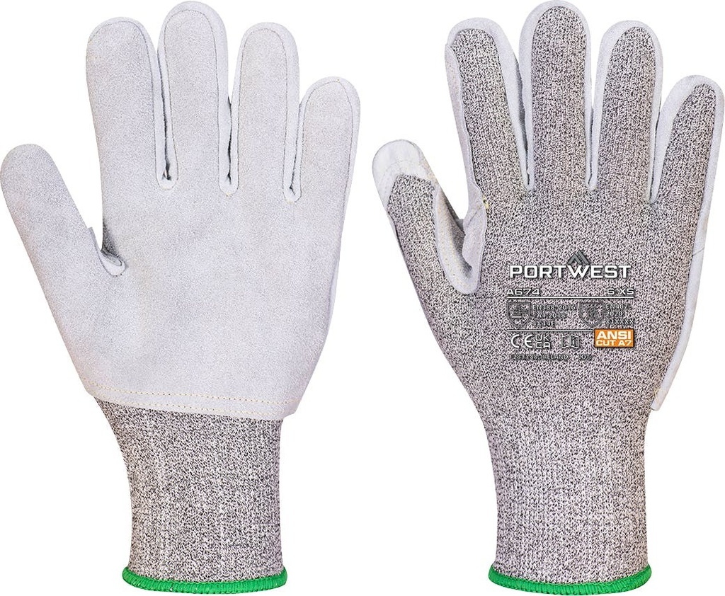 [A674K8RL] Portwest A674 CS Cut F13 Leather Glove