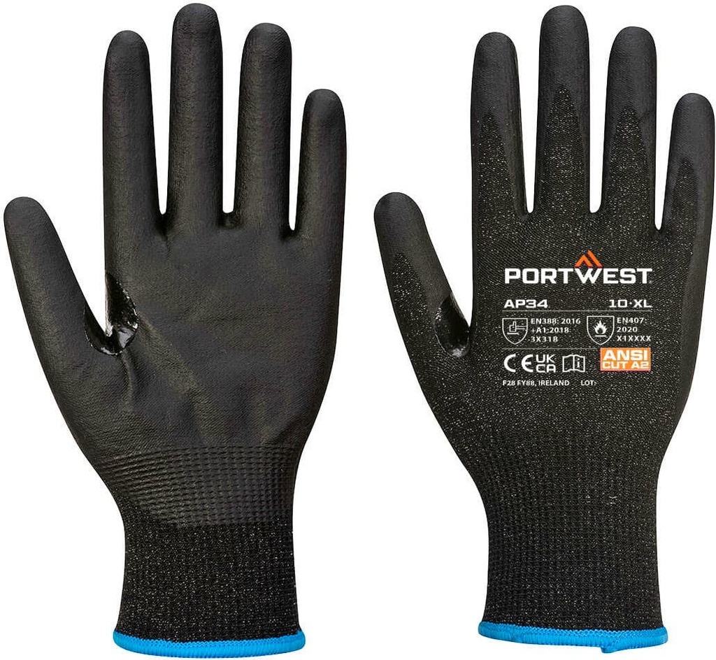 Portwest AP34 LR15 Nitrile Foam Touchscreen Glove (Pk12)