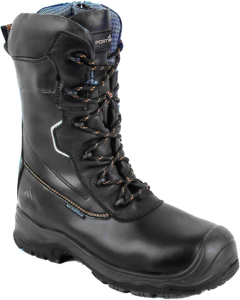 [FD01BKR38] Portwest FD01 Portwest Compositelite Traction 10 inch (25cm) Safety Boot S3 HRO CI WR