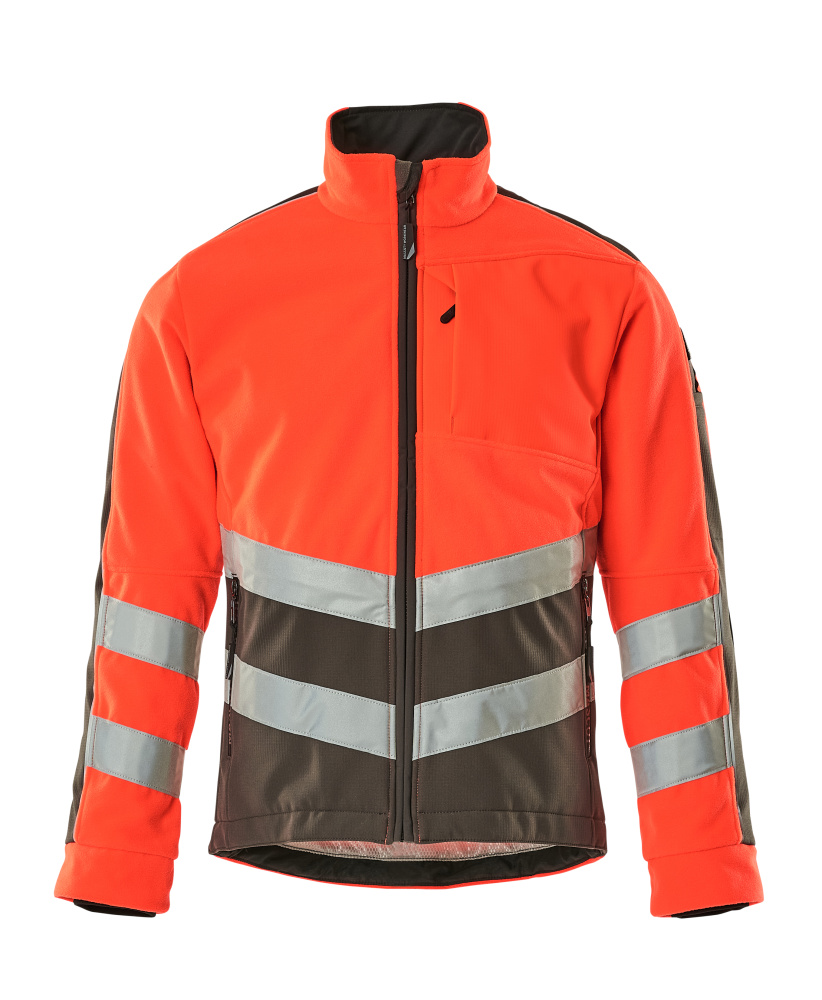 [1801469] MASCOT®15503-259-14010 (S, hi-vis rood/donkerantraciet)