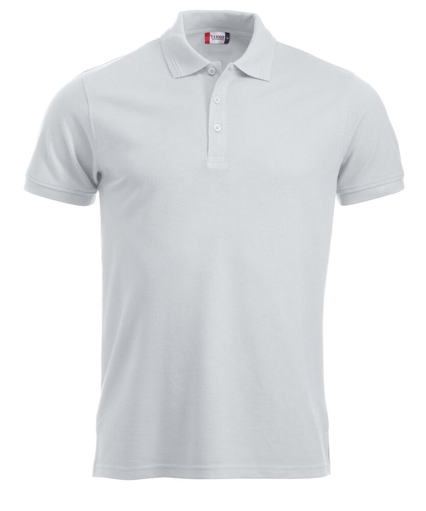 [028250-00-3] Clique 028250 Manhattan Polo (wit (0), XS)