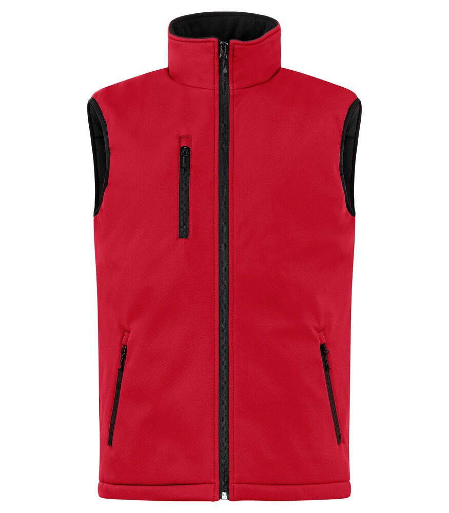 [020958-99-3] Clique 020958 Padded Softshell Vest (zwart (99), XS)