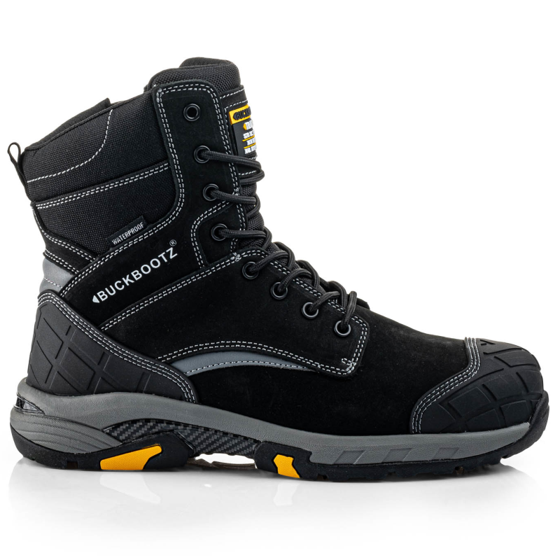 [920660] BuckBootz Tradez Blastz Hoog S7S Zwart (37)