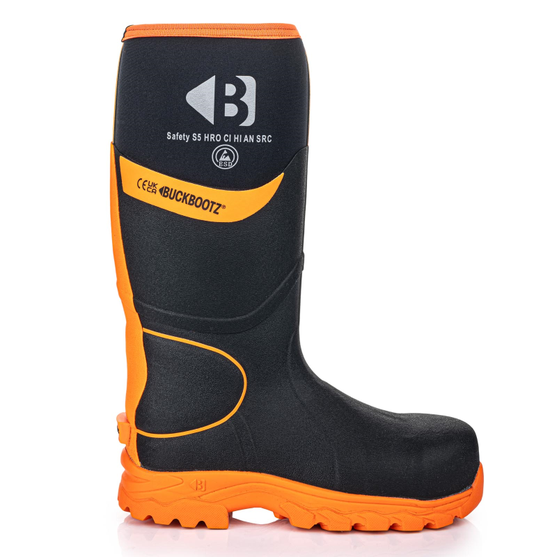 BuckBootz Laars BBZ8000 S5 Zwart/Oranje