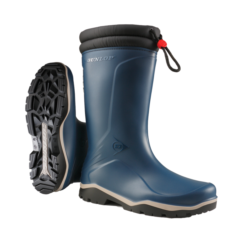 [379607] Dunlop K454061 Blizzard Gevoerde laars PVC Blauw (36)