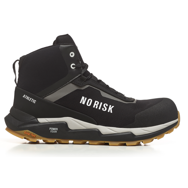 [5607421142354] No Risk Athletic Mid Black 1019.00 S3L (35)
