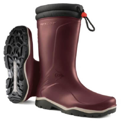 Dunlop MU0K45 Blizzard Gevoerde laars PVC Bordeauxrood