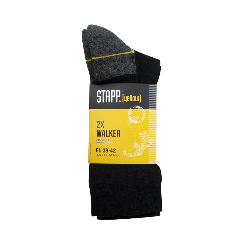 Stapp Yellow Walker Coolmax 2-Pack Sokken 4425
