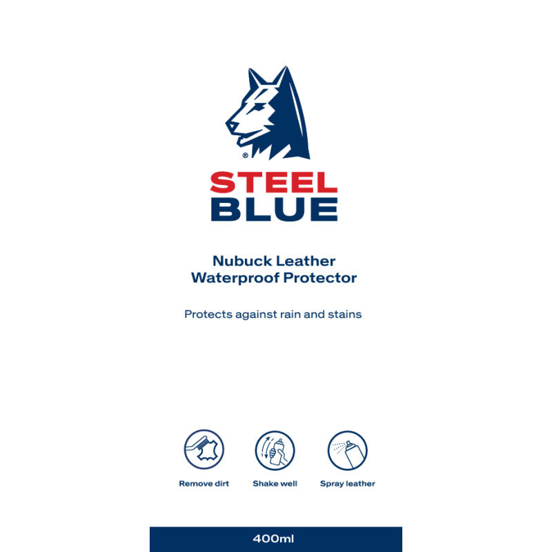 [913423] Steel Blue Nubuck Spray 400ml (Dealers only)